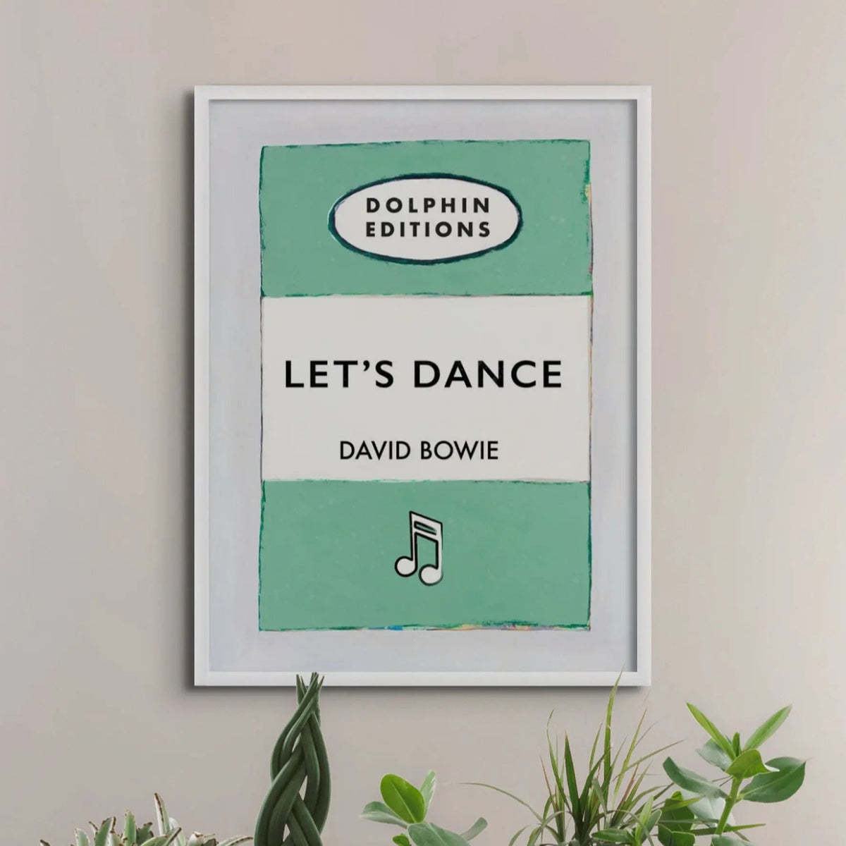 Personalised Book Cover Art | Custom Song Lyric Print | Song lyrics on print in Green - Unframed Wall Art