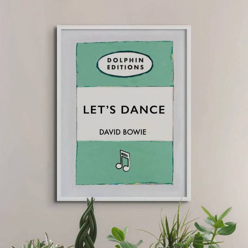 Personalised Book Cover Art | Custom Song Lyric Print | Song lyrics on print in Green - Unframed Wall Art