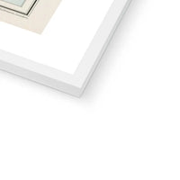 detail of white frame - Beach House Art