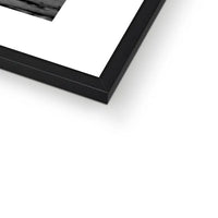 black frame - beach house art