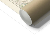 York Vintage Map Print | Map Print of York - Unframed Map Print
