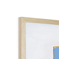You, Me And The Sea Book Poster | Vintage Book Art - Framed Wall Art