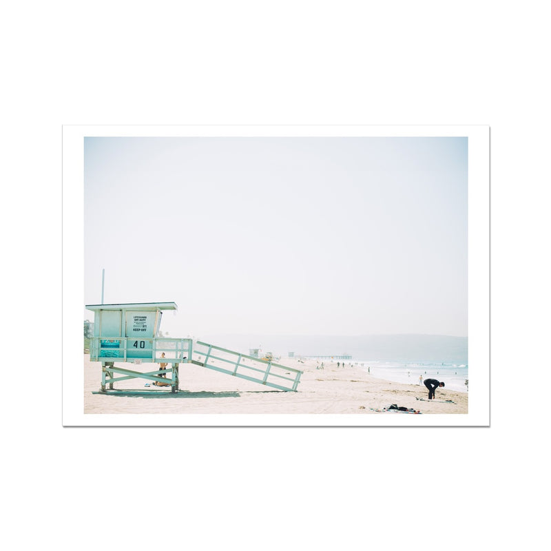 Lifeguard Hut Photo | Lifeguard Hut Photography Print - Unframed Wall Art