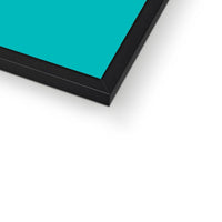 Personalised Quote Art | Cruise Type | Teal Green - Framed