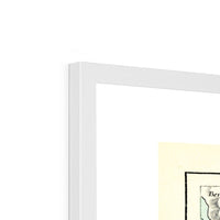 Stirling and Clackmannanshire Map Print - Framed